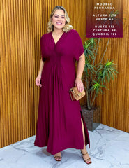 Vestido Elva Bordo