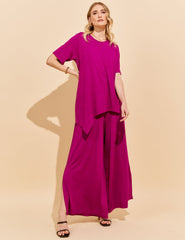 Conjunto Diane Violeta Alcachofra