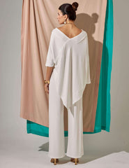 Blusa Canelado Odalis Off White