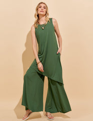 Conjunto Ariella Verde Esmeralda