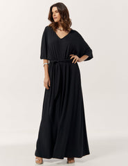 Vestido Adila Preto