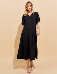 Vestido Poá Gene Preto