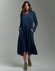 Cardigan Harper Azul Marinho