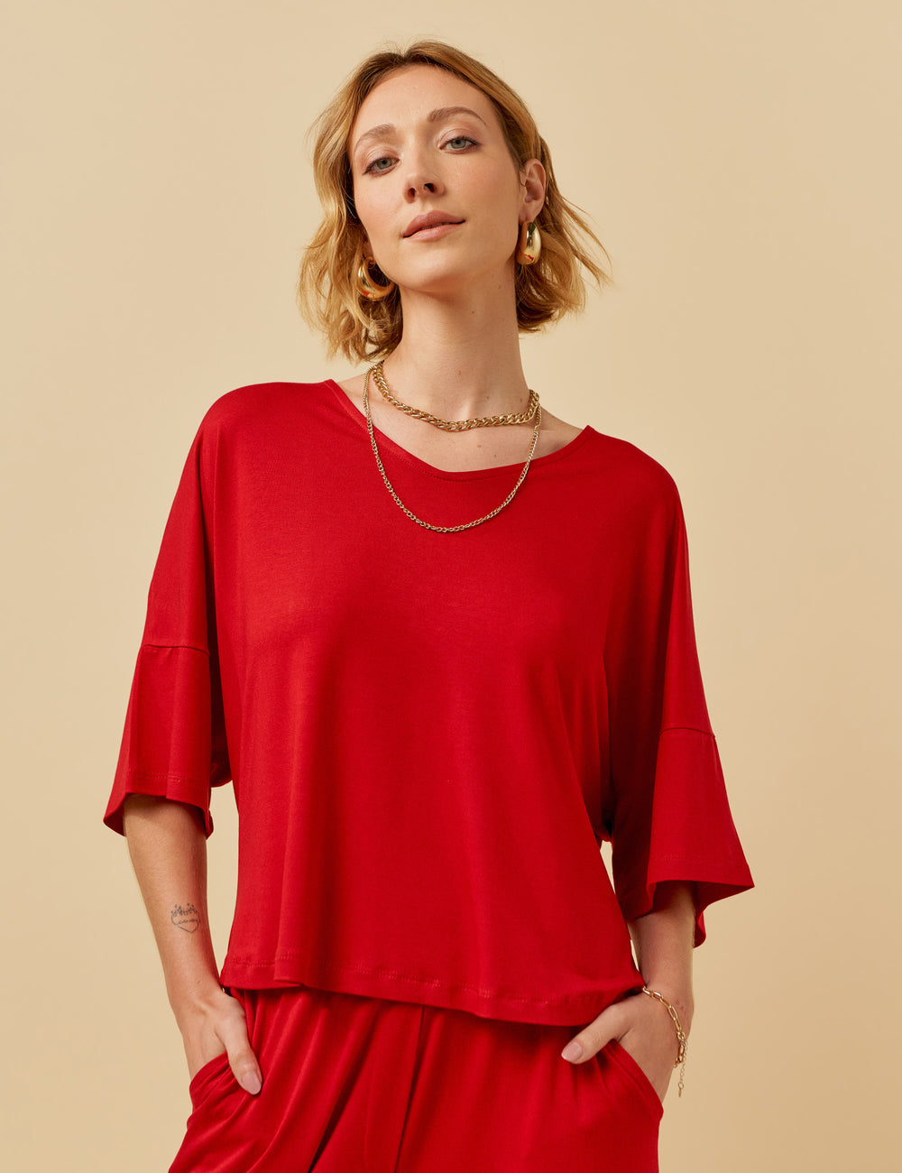 Conjunto Arwen Vermelho
