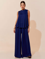 Conjunto Ayla Azul Profundo