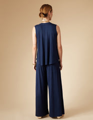 Conjunto Ayla Azul Marinho