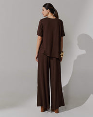 Conjunto Diane Marrom Natureza