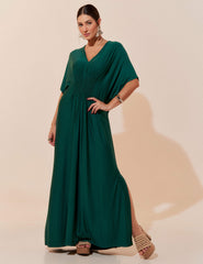 Vestido Elva Verde Castanheira