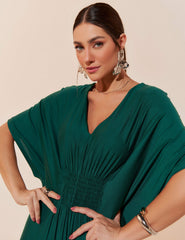 Vestido Elva Verde Castanheira