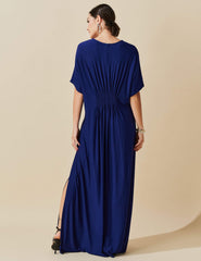 Vestido Elva Azul Profundo