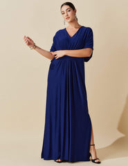 Vestido Elva Azul Profundo