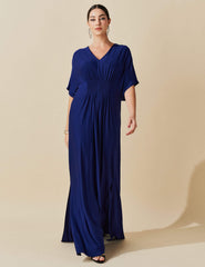 Vestido Elva Azul Profundo