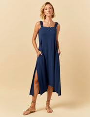 Vestido Flórida Azul Marinho