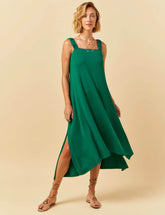 Vestido Flórida Verde Watercress