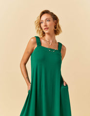 Vestido Flórida Verde Watercress