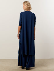 Cardigan Harper Azul Marinho