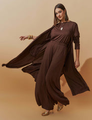 Cardigan Harper Marrom Natureza