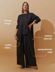 Cardigan Harper Preto