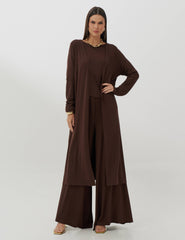 Cardigan Harper Marrom Natureza