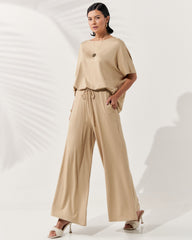 Conjunto Vicenza Lisa Bege MPB