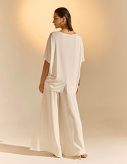 Conjunto Vicenza Lisa Off White