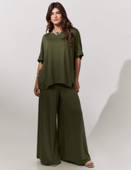 Conjunto Vicenza Lisa Verde Country