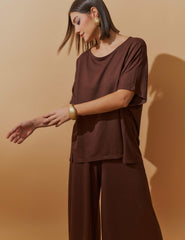Conjunto Vicenza Lisa Marrom Natureza
