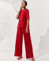 Conjunto Vicenza Nicole Vermelho