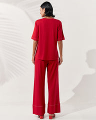 Conjunto Vicenza Nicole Vermelho