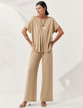 Conjunto Vicenza Nara Bege MPB