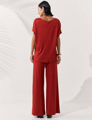 Conjunto Vicenza Nara Marrom Galápagos