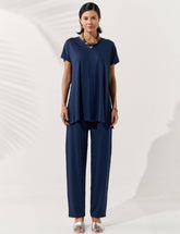 Conjunto Vicenza Neva Azul Marinho