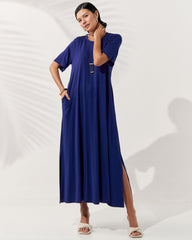 Vestido Noelle Azul Profundo