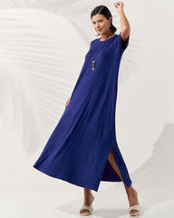 Vestido Noelle Azul Profundo