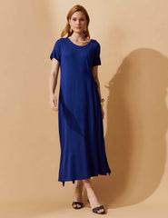 Vestido Otavia Azul Profundo