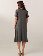 Vestido Olimpia Mescla Escuro