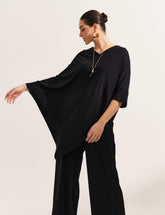 Blusa Canelado Odalis Preto