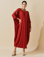 Vestido Penelope Marrom Galápagos