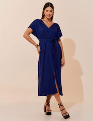 Vestido Vicenza Polina Azul Profundo