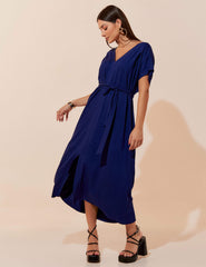 Vestido Vicenza Polina Azul Profundo