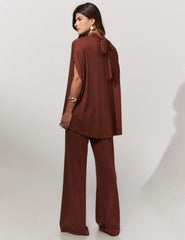 Conjunto Penina Marrom Tamara