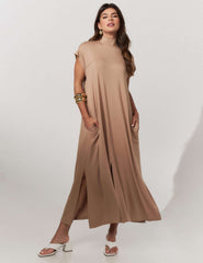 Vestido Petula Bege Awake