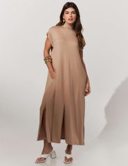 Vestido Petula Bege Awake