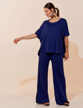 Conjunto Peri Azul Profundo