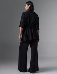 Cardigan Copenhagem Rubia Preto
