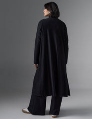 Cardigan Creponado Risa Preto