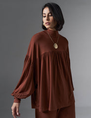 Conjunto Raina Marrom Tamara