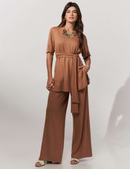 Conjunto Vicenza Sadie Caramelo Nougat