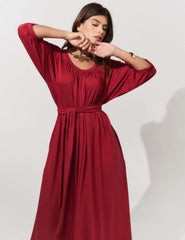 Vestido Vicenza Sandra Vermelho Hip Hop