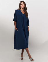 Vestido Vicenza Sofia Azul Marinho